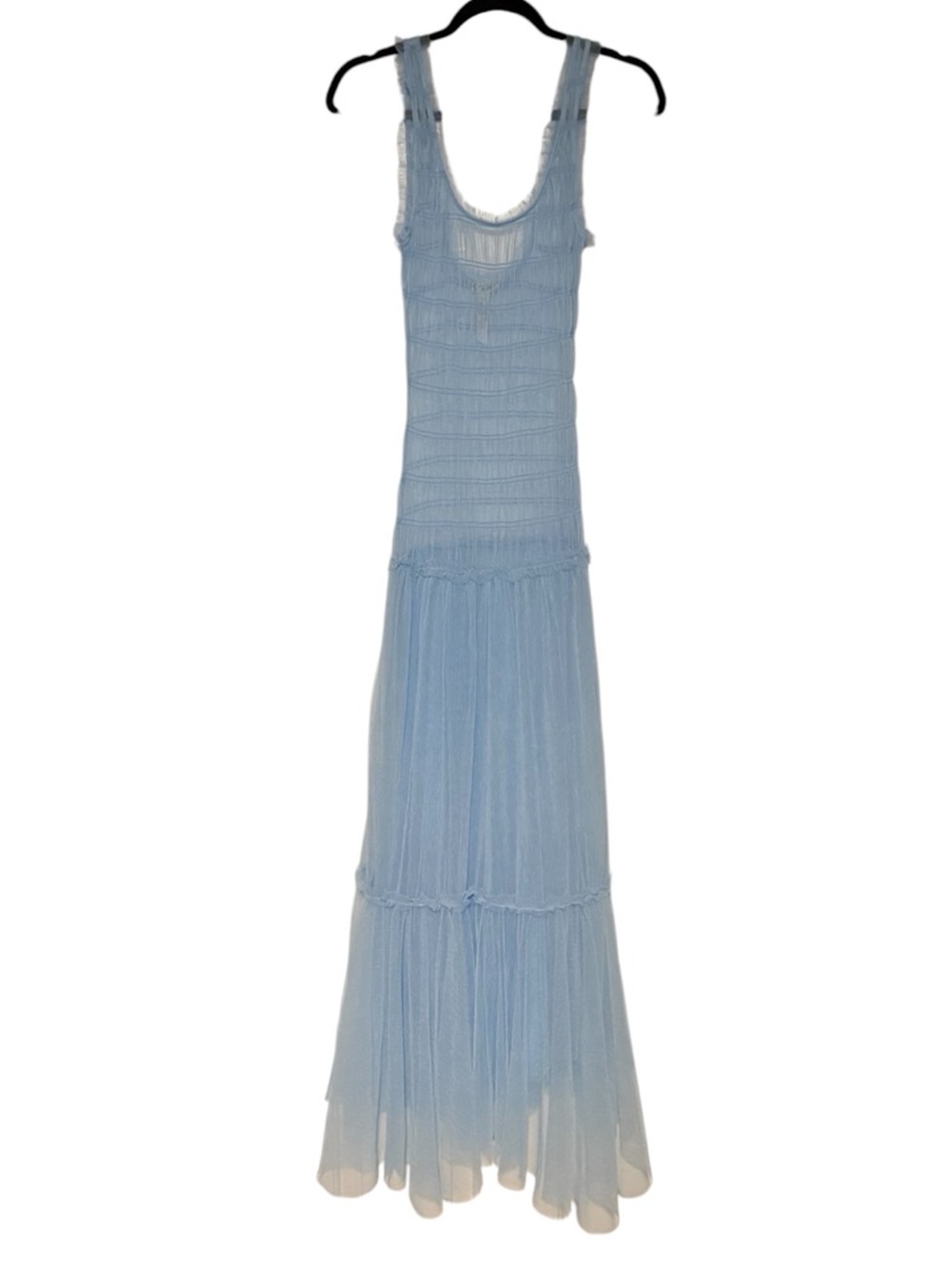 NWOT Free People Intimately Light Blue Smock About It Slip Maxi Dress - Picture 3 of 12